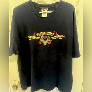 Harley Davidson Medicine Hat Alberta shirt made in USA. 2XL (2008)